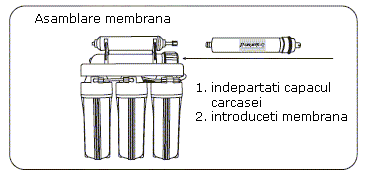 introducerea membranei de osmoza inversa